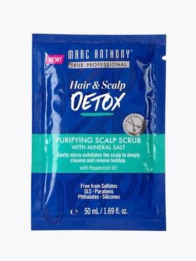 NWT Marc Anthony Hair & Scalp Detox Purifying Scalp Scrub